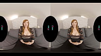 VRHUSH VR casting couch with busty redhead Lauren Phillips