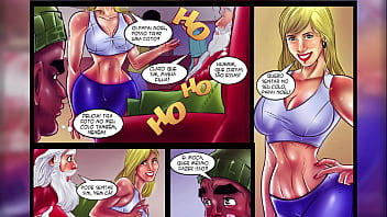 Mirella Mansur über ein Weihnachtsabenteuer (brasilianische Pornodarstellerinnen in Comics, Comics)
