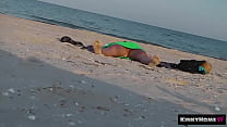 도촬 숨겨진 캠-이탈리아의 누드 해변에서 소녀!