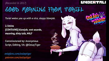 [UNDERTALE] Toriel - Buongiorno pompino | Riproduzione audio erotica di Oolay-Tiger