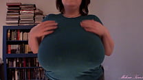Riesige Brüste Tit Drop Sheer Shirt