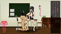 Chica guapa hentai teniendo sexo con un hombre en la universidad en Breeding Log act hentai ryona xxx juego