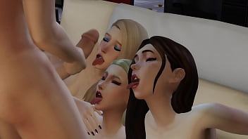 The Sims 4 - Adolescente se divertindo com seus amigos sujos