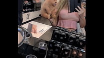 My ted is licking me in the stores of the shopping... wanna see???... onlyfans: bolivianamimi