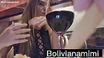 Cena romantica en sao paulo con el ganador del sorteo ... video completo en mi canal de YouTube mimi boliviana ... bitching after dinner on  bolivianamimi