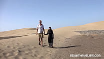 Un momento de pasión en el desierto
