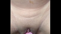 Eating tight pussy of horny young wife