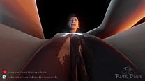Licking Tifa's Pussy in first person view