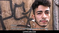 LatinCums.com - Jovem Amador Menino Latino Bam Bam fodido por Stranger For Money POV