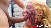 ExposedLatinas -  Latina blondes Zombie-Mädchen wird wie ein Biest gefickt