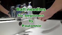 Demo: Ball needles for beginners