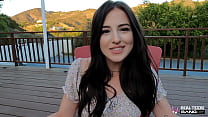 Real Teens - Beautiful Aubree Valentine Fucked On First Porn Casting 10 min