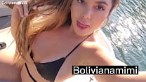 Crazy going a threesome on the boat Watch it on bolivianamimi.tv