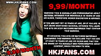 Hotkinkyjo recibe un consolador largo en el culo de sinnovator, abultamiento del vientre, fisting anal y prolapso - HKJFANS