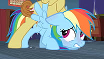 My Little Pony Fluttershy Rarity Applejack Twilight Sparkle Pinkie Pie e Rainbow Dash porno