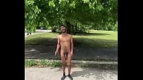 Married Twink Stripping Naked Outside only socks