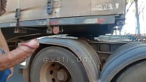 sucking the truck driver