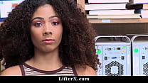 Ebony Teen Fucked For Shoplifting