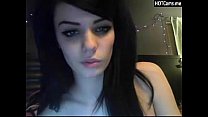 Chat Girl Gorgeous Tattooed Brunette Masturbating for Webcam
