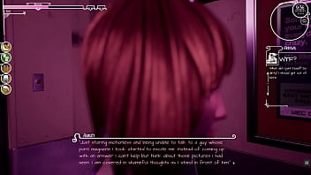 My Lust Wish [SFM Hentai game] Ep.1 Sueño húmedo de una universitaria inocente en el tren