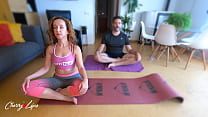 Lezione di yoga - Labbra di ciliegia