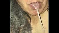 Trailer Trash Tranny Miss J Oral Creampies/Cum in Mouth