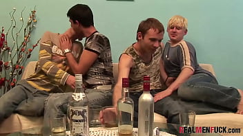REALMENFUCK Gay European Amateurs Anal Breed In Wild Group
