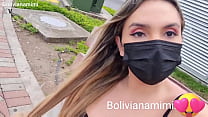 Sem calcinha em Panamá.. me masturbando no parquinho... video completo no bolivianamimi.tv