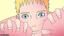Naruto spielt mit Sabers Titten und fickt sie