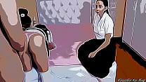 Educando Sexualmente a mis Hijastas Adolecentes de 18 Años Parte 1 Cartoon Hentai