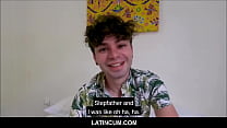 LatinCum.com - Cute Twink Latino Boy Stepson With Stepdad In On Beach & Shower - Joe Dave, Marco