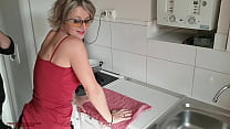 100% Amateur Over 45 Milf Spreads Her Legs For Step Son In Kitchen 12 min