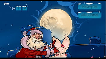 عشية عيد الميلاد في متروبوليس [Xmas Hentai PornPlay] تعطل بابا نويل أثناء تسليم ألعاب دسار