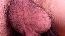 Sexy twink's hairy balls move all alone for this fascinating gay porn video
