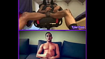 Cum Confident Webcam - Ep. 6 / Tyler Coxx y Lanmi Miami atrapados masturbándose juntos