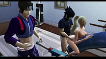 Naruto Hentai Episodio 70 Ino e Sasuke Marito Ingannato in Esercizi Sessuali Moglie Scopata davanti al Marito Cornuto Naruto Hentai Netorare