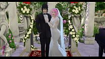 Naruto Hentai Épisode 79 Le mariage de Sakura Partie 1 Naruto Hentai Netorare Femme en robe de mariée Tromperie Mari Cocu Anime