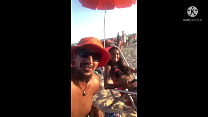 Novinha drinks a caipirinha on Copacabana beach and ends up falling for a pitbull porn cock Jasmine Santanna Pitbull Porn Wallif Santos