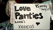 LOVE Panties Delicious Blue Victoria&#039_s Secret Satin Panty Play X X X ️