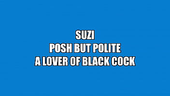 Suzi обожает черный член