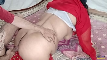 desi susar (step Father in Law) anal fucked her Bahu (stepdaughter in law) Netu in clear hindi audio while Netu Said " Aba je Aba je chorr do na " during Big ass fucking