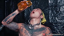 YOSHIKAWASAKIXXX - Asian Yoshi Kawasaki Drinks His Own Pee