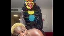 Marley DaBooty Getting her pussy Pounded By Gibby The Clown