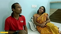 インド人妻が貧しい洗濯少年と交換!!ヒンディー語webseriseホットセックス：フルビデオ