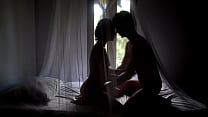 Beautiful video - Couple having sex Inside a mosquito net