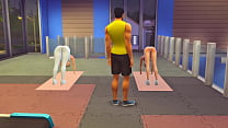 im Fitnessstudio Pro Personal die Sims 4 geben