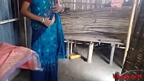 Sky Blue Saree Sonali fickt im Schwager klares bengalisches Audio (Offizielles Video von Localsex31)