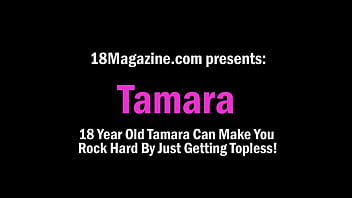 Tamara, 18 ans, peut vous rendre dur en se mettant simplement les seins nus !