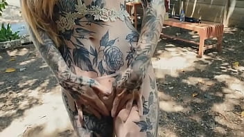 Sexy Tatted Babe Penny Archer Swallows My Dick on a Hike IG: rodjackson3x