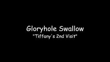 Big tits gloryhole swallow